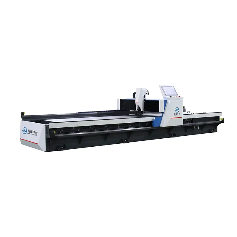 သတ္တုပြားများအတွက် Horizontal Double Drive V Slotting စက်